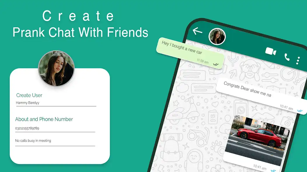 Play Fakechat-whatmock  and enjoy Fakechat-whatmock with UptoPlay