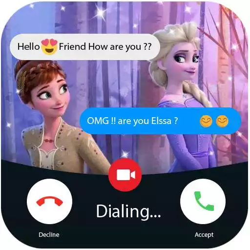 Play Fake chat with Elsa : prank APK Play Fake chat with Elsa : prank APK
