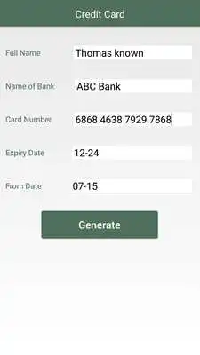 Play Fake Credit Card Maker