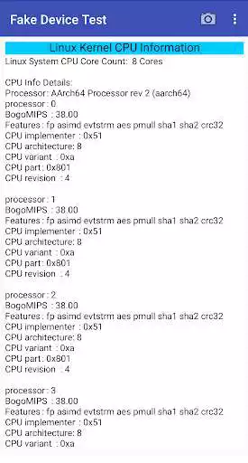Play Fake Device Test