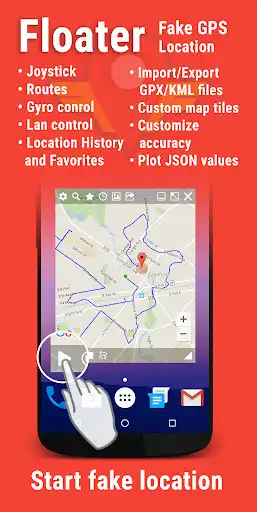 Play Fake GPS Location - Floater  and enjoy Fake GPS Location - Floater with UptoPlay