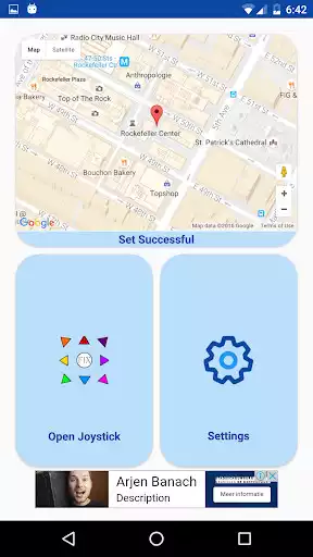 Play Fake GPS with Joystick as an online game Fake GPS with Joystick with UptoPlay