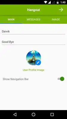 Play Fake HangOut Message