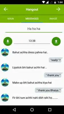 Play Fake HangOut Message