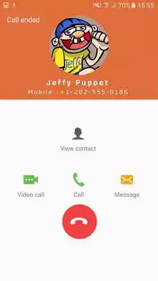Play Fake jeffy call from puppet