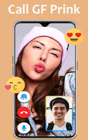 Play Fake Live Video Call - Call Gf  and enjoy Fake Live Video Call - Call Gf with UptoPlay