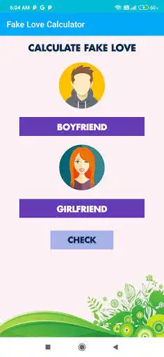 Play Fake Love Calculator 2020  and enjoy Fake Love Calculator 2020 with UptoPlay
