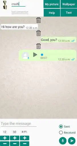 Play Fake Messages Chat Conversation - Prank as an online game Fake Messages Chat Conversation - Prank with UptoPlay