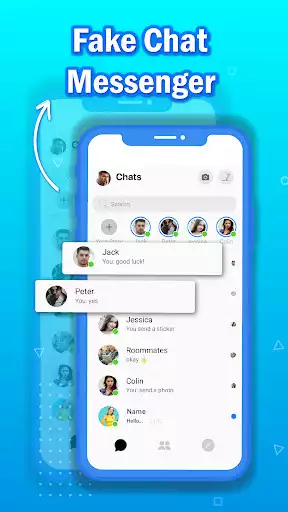 Play Fake Messenger Chat Prank as an online game Fake Messenger Chat Prank with UptoPlay
