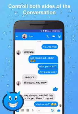 Play Fakenger - Fake chat messages