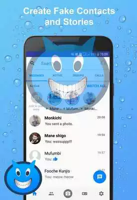 Play Fakenger - Fake chat messages