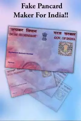 Play Fake Pan Card Maker(Prank App)