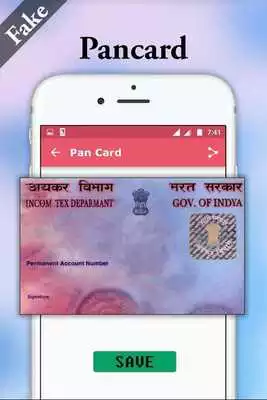 Play Fake Pan Card Maker(Prank App)
