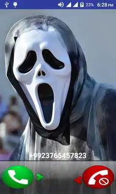 Play Fake Scary Ghost Call prank