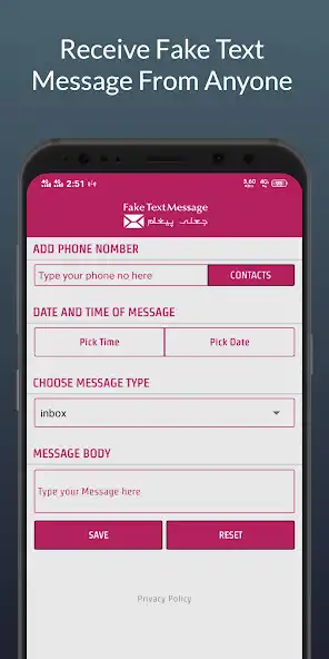 Play Fake SMS - Fake Text Message  and enjoy Fake SMS - Fake Text Message with UptoPlay