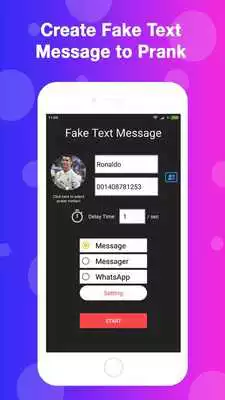 Play Fake Text Message - Fake Messager  WhatsFake Chat