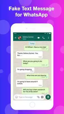 Play Fake Text Message - Fake Messager  WhatsFake Chat