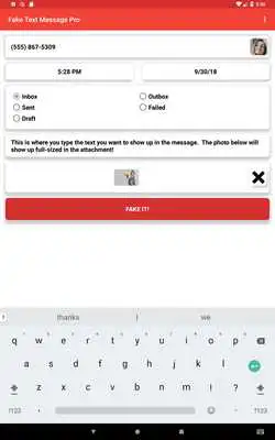 Play Fake Text Message Pro