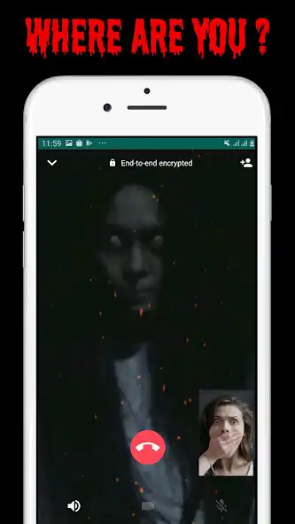 Play Fake Video Call All Of Ghost as an online game Fake Video Call All Of Ghost with UptoPlay