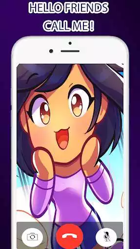Play Fake Video Call Aphmau as an online game Fake Video Call Aphmau with UptoPlay
