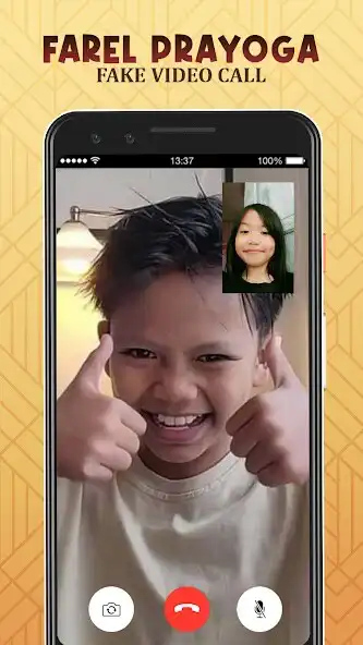 Play Fake Video Call Farel Prayoga as an online game Fake Video Call Farel Prayoga with UptoPlay
