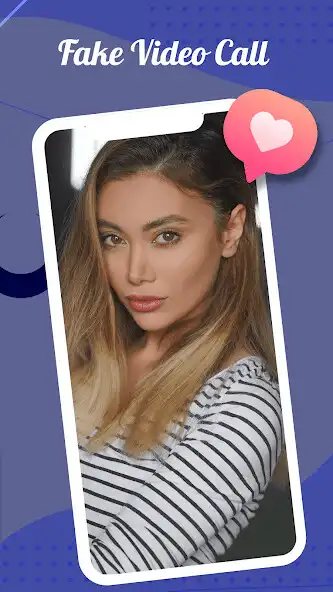 Play Fake video Call - Girl Chat as an online game Fake video Call - Girl Chat with UptoPlay
