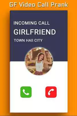 Play Fake Video Call  - Girlfriend  as an online game Fake Video Call  - Girlfriend  with UptoPlay
