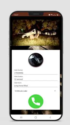 Play Fake Video Call long horse horor as an online game Fake Video Call long horse horor with UptoPlay