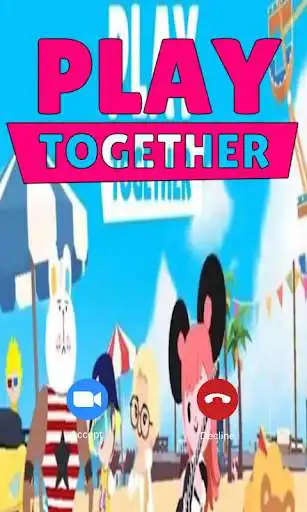 Play Fake Video Call Play Together as an online game Fake Video Call Play Together with UptoPlay