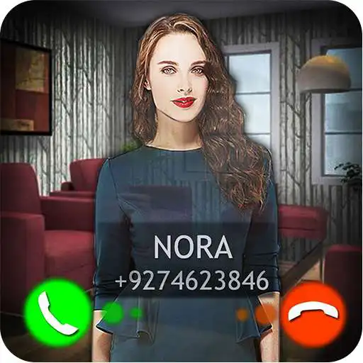 Run free android online Fake Video Call Simulator APK