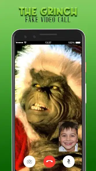 Play Fake Video Call The Grinch  and enjoy Fake Video Call The Grinch with UptoPlay