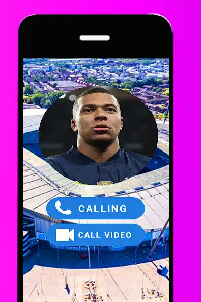 Play Fake Video Call with Mbappé  and enjoy Fake Video Call with Mbappé with UptoPlay