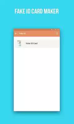 Play Fake Voter ID Card Maker