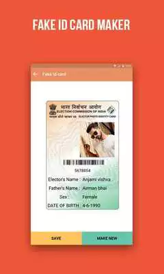Play Fake Voter ID Card Maker