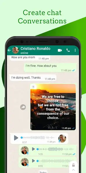 Play Fake WhatsUp Chat - Prank Call as an online game Fake WhatsUp Chat - Prank Call with UptoPlay