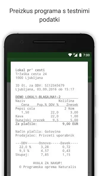 Play Fakture - davčna blagajna as an online game Fakture - davčna blagajna with UptoPlay