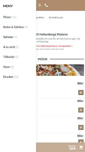 Play Falkenbergs Pizzeria as an online game Falkenbergs Pizzeria with UptoPlay