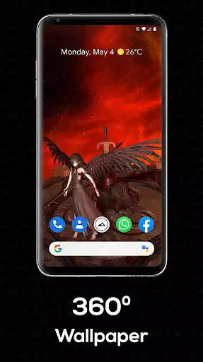 Play Fallen Angel Live Wallpaper