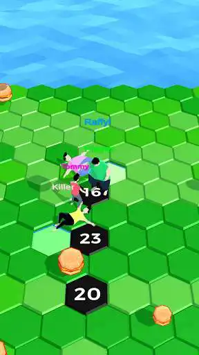 Play Fall Fat .io as an online game Fall Fat .io with UptoPlay