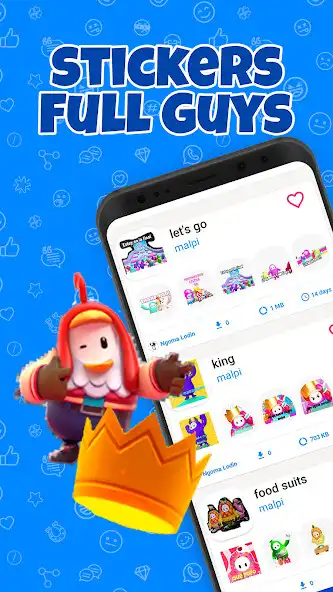 Play Fall G Stickers WAStickerApps as an online game Fall G Stickers WAStickerApps with UptoPlay