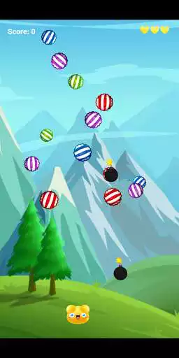 Play Falling Candy - Endless Action Game as an online game Falling Candy - Endless Action Game with UptoPlay
