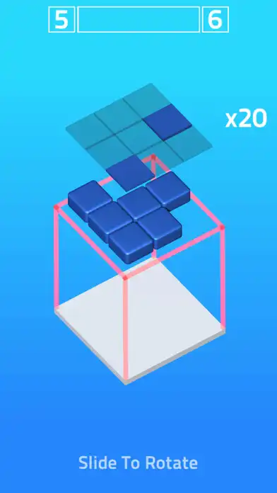 Play Falling Cubes : Gravity Puzzle as an online game Falling Cubes : Gravity Puzzle with UptoPlay