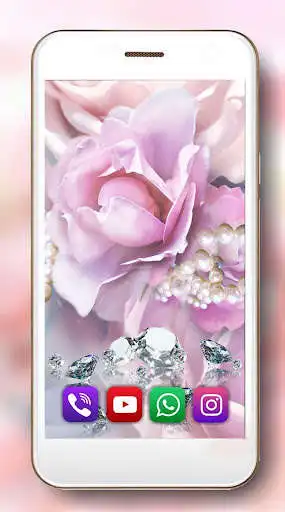Play Falling Diamonds LWP as an online game Falling Diamonds LWP with UptoPlay