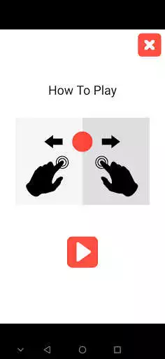 Play Falling dots as an online game Falling dots with UptoPlay