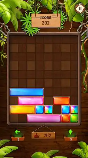 Play Falling Jewel Puzzle: Slide Jewel Blast as an online game Falling Jewel Puzzle: Slide Jewel Blast with UptoPlay