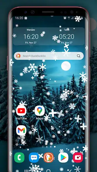 Play Falling Snow - Winter Effect  and enjoy Falling Snow - Winter Effect with UptoPlay