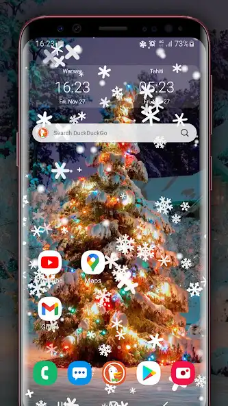 Play Falling Snow - Winter Effect as an online game Falling Snow - Winter Effect with UptoPlay