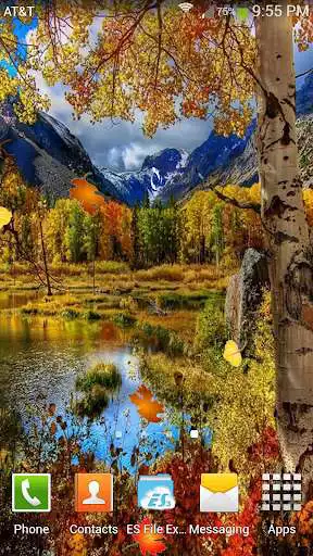 Play Fall Live Wallpaper as an online game Fall Live Wallpaper with UptoPlay