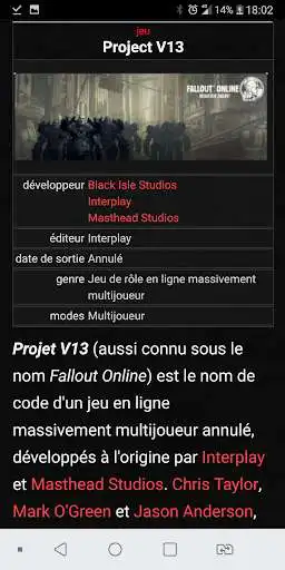 Play Fallout Wiki - Les Archives de Vault-Tec as an online game online Fallout Wiki - Les Archives de Vault-Tec with UptoPlay com.fowiki.fogen Play Fallout Wiki - Les Archives de Vault-Tec as an online game Fallout Wiki - Les Archives de Vault-Tec with UptoPlay