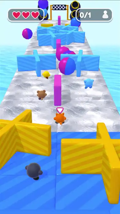 Play Fall Race as an online game Fall Race with UptoPlay